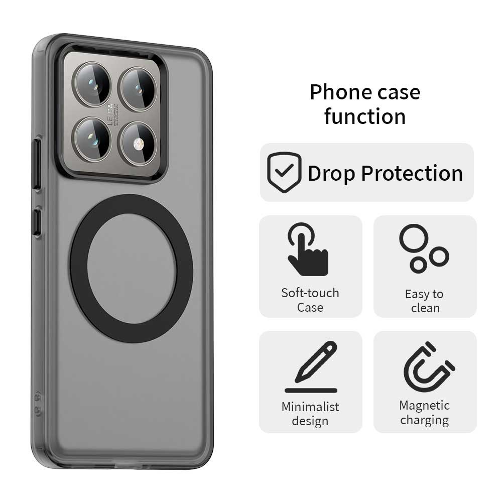  Xiaomi 14T Skal MagSafe Hybrid Svart