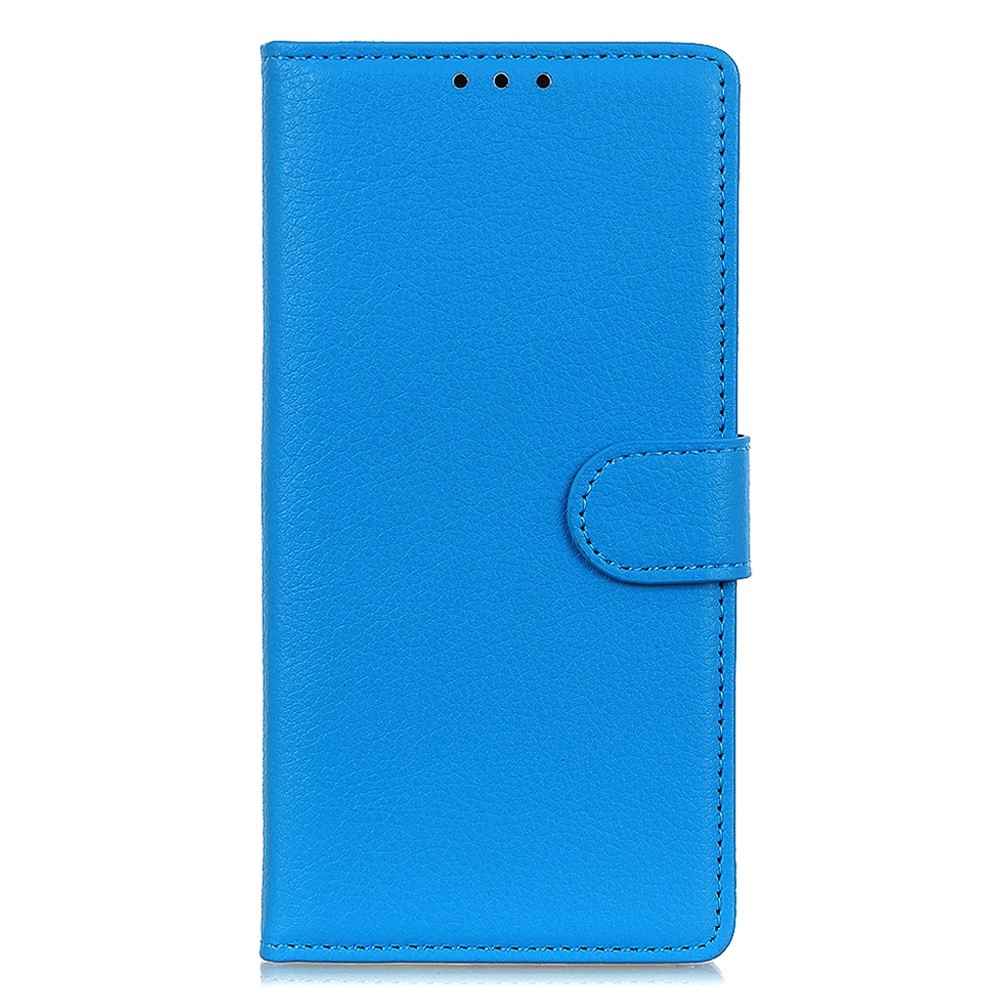  Xiaomi 14 Ultra Fodral Litchi Läder Blå