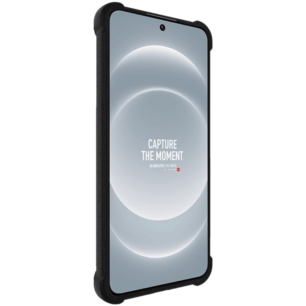 IMAK IMAK Xiaomi 14 Ultra Skal TPU AirBag Hörn Matt Svart