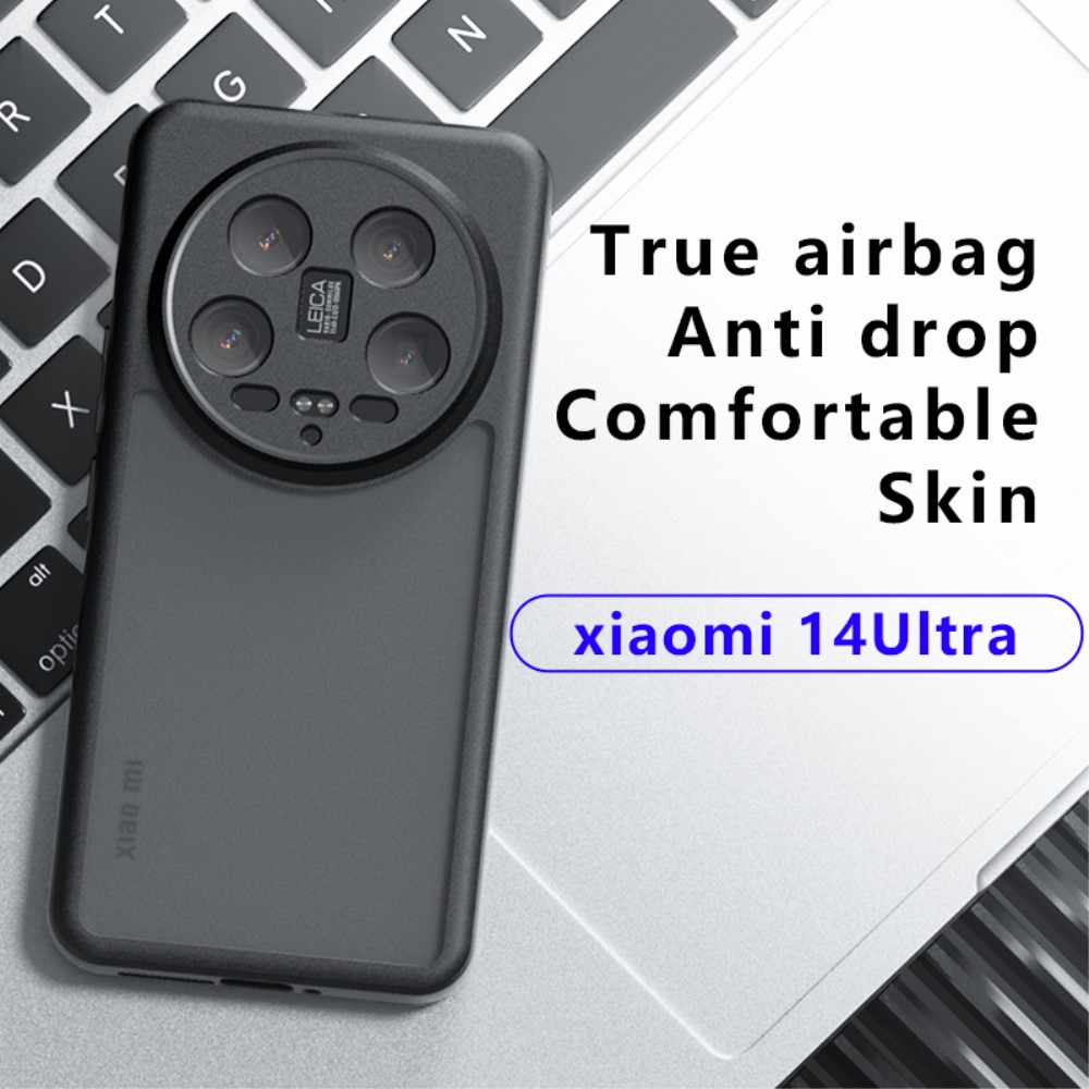  Xiaomi 14 Ultra Skal Shockproof Hybrid Svart