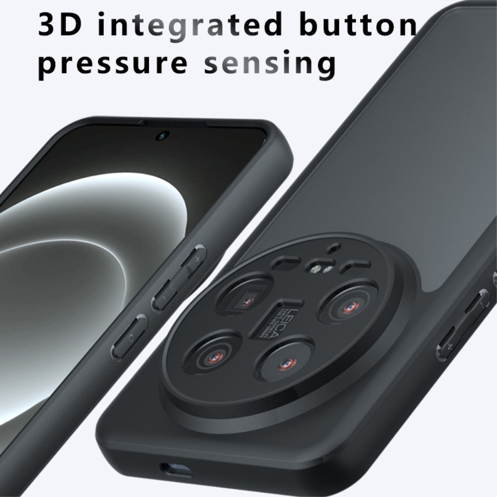  Xiaomi 14 Ultra Skal Shockproof Hybrid Svart