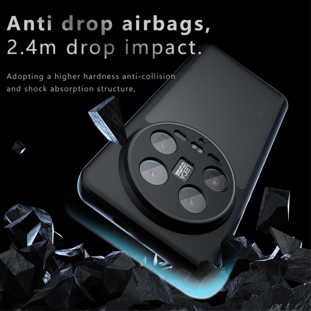  Xiaomi 14 Ultra Skal Shockproof Hybrid Svart
