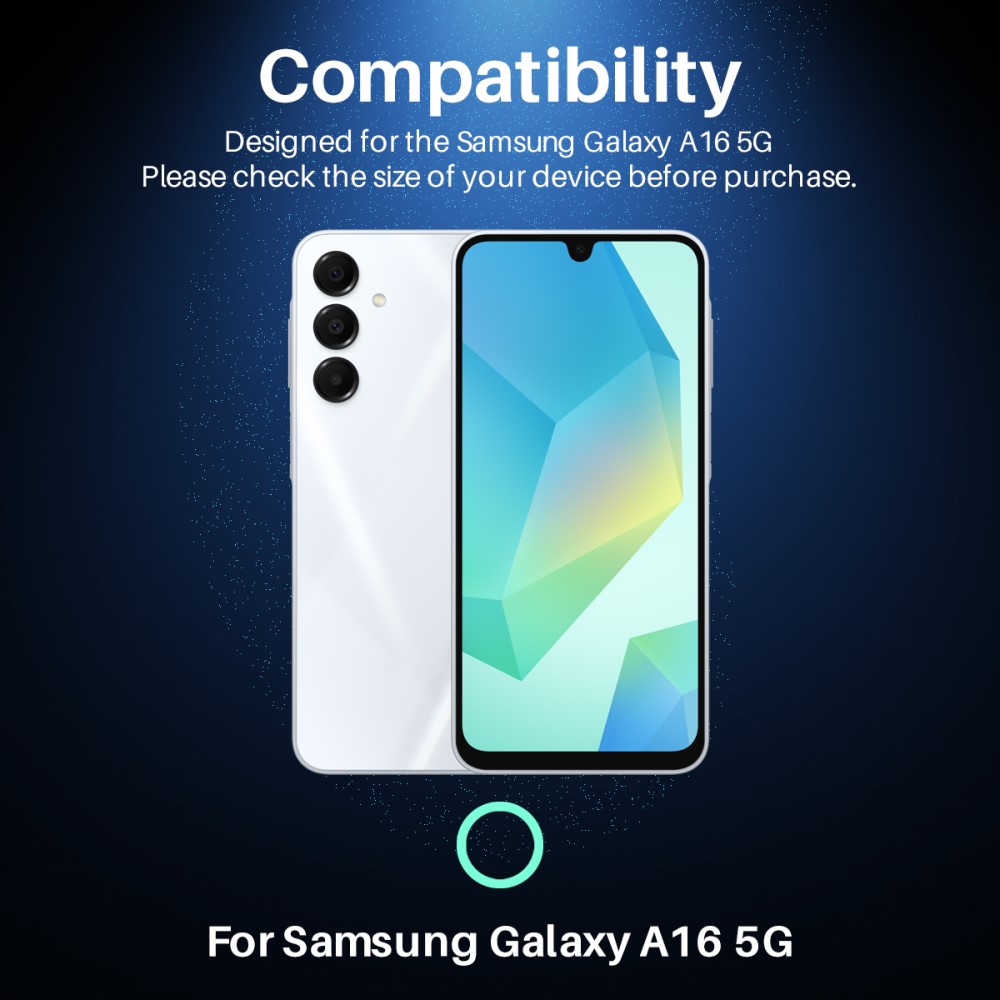 NORTHJO NORTHJO Samsung Galaxy A16 Linsskydd Härdat Glas Blå