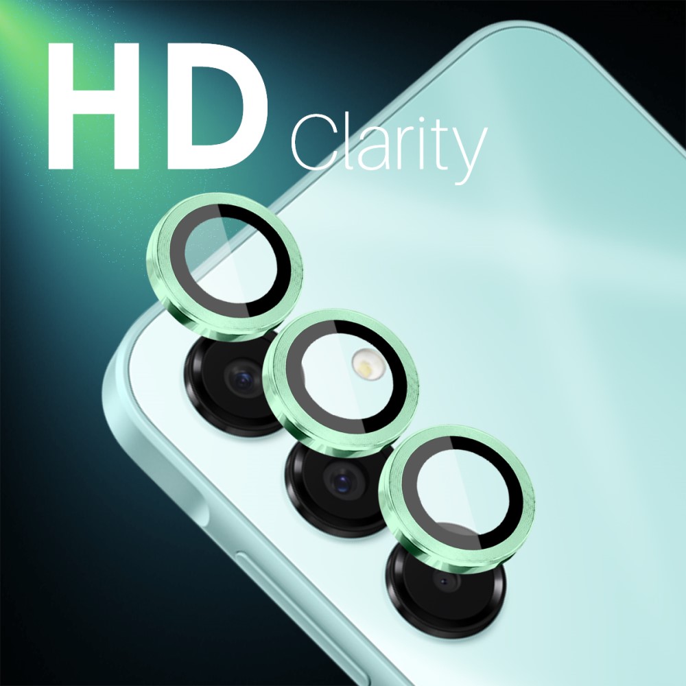 NORTHJO NORTHJO Samsung Galaxy A16 Linsskydd Härdat Glas Grön