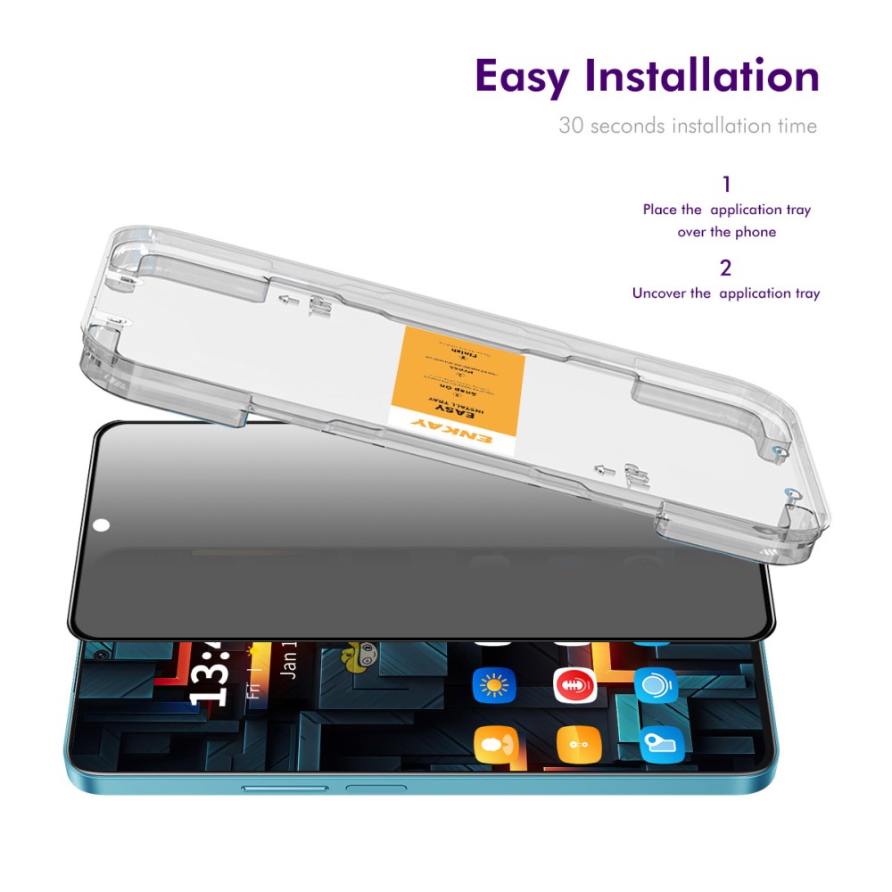 ENKAY ENKAY Xiaomi 14T Pro/14T Skärmskydd Heltäckande Privacy