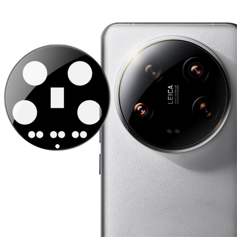IMAK IMAK Xiaomi 14 Ultra Linsskydd Härdat Glas Svart