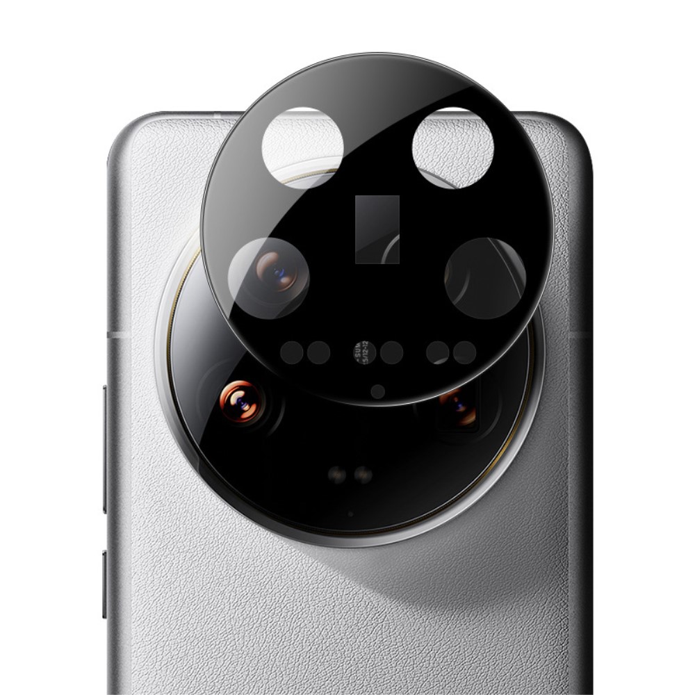 IMAK IMAK Xiaomi 14 Ultra Linsskydd Härdat Glas Svart