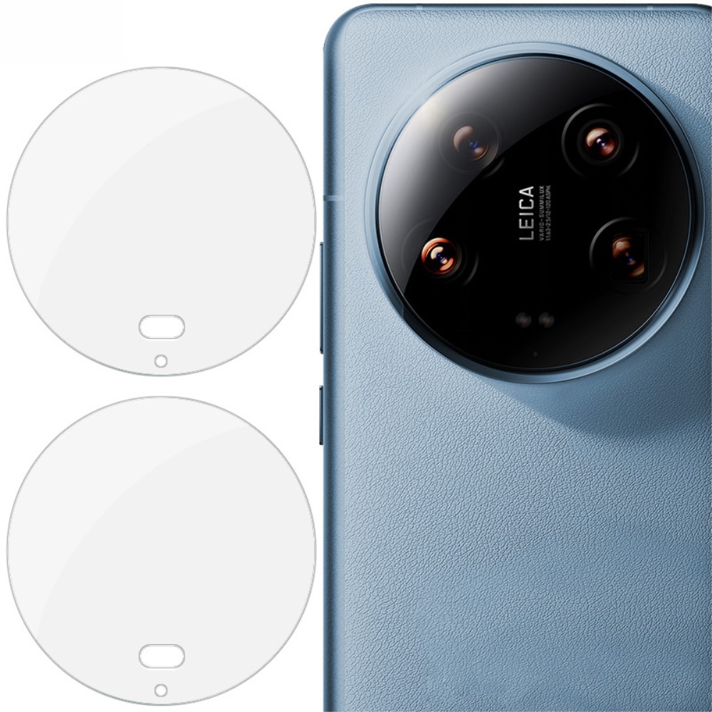 IMAK IMAK Xiaomi 14 Ultra 2-PACK Linsskydd Härdat Glas Transparent