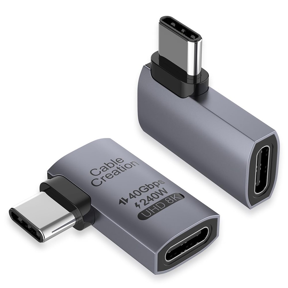 CableCreation CableCreation USB-C Hona - USB-C Hane Adapter Grå