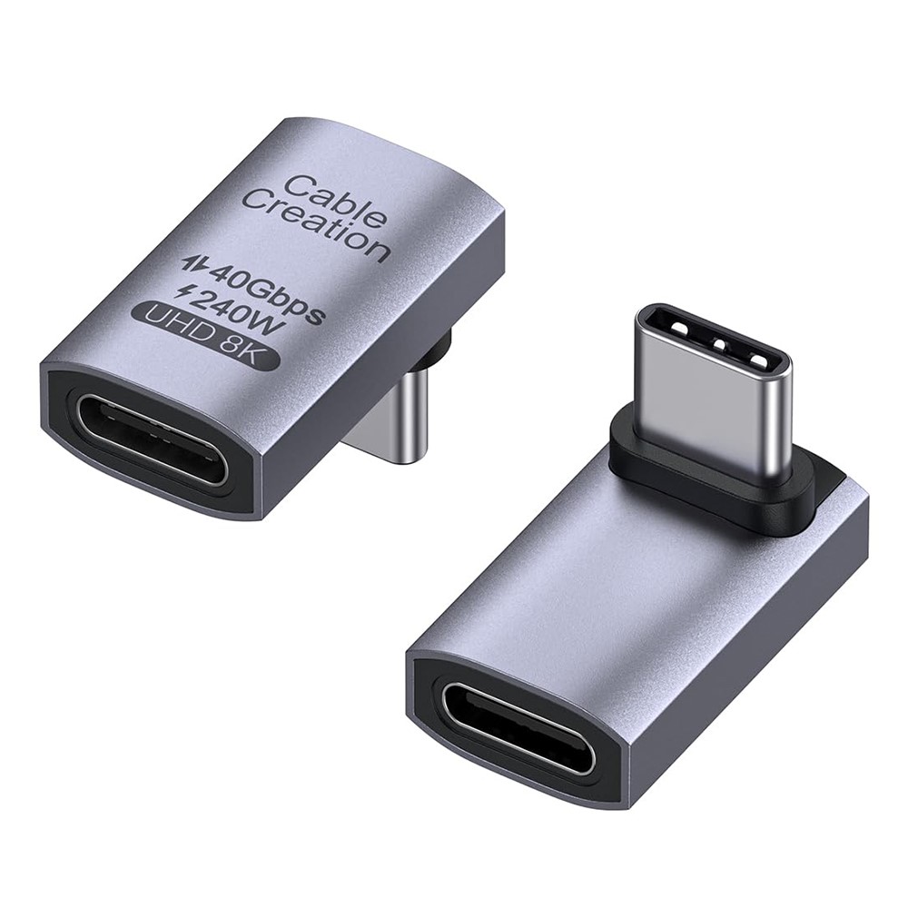 CableCreation CableCreation USB-C Hona - USB-C Hane Adapter Grå
