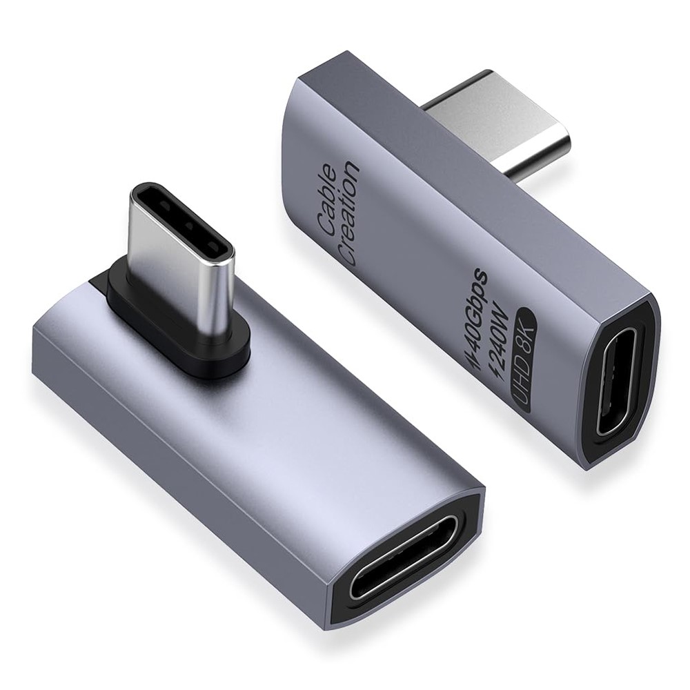 CableCreation CableCreation USB-C Hona - USB-C Hane Adapter Grå