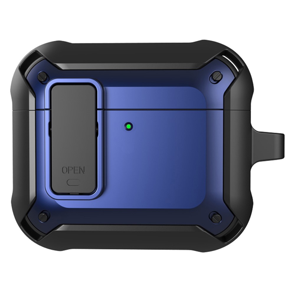  AirPods 4 Skal Shockproof Hybrid Armor Blå