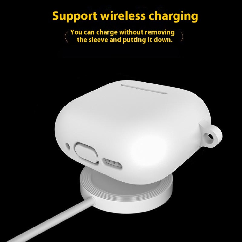  AirPods 4 Skal Med Karbinhake Inkl. Fodral Grön