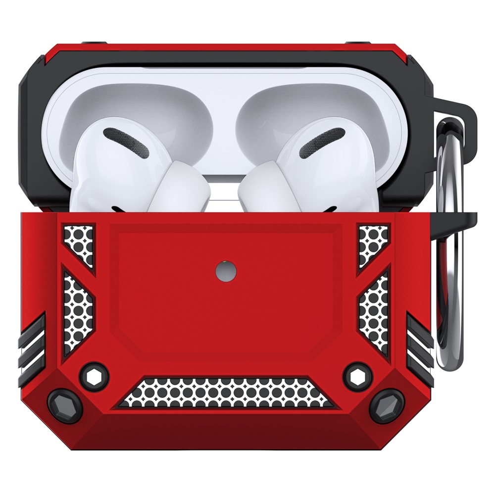  AirPods 4 Skal Med Karbinhake Hybrid Svart