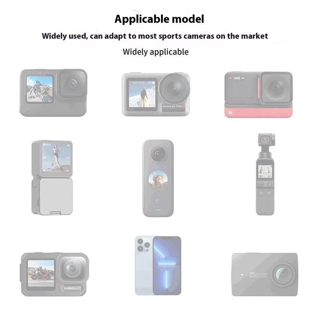  Selfiestick För Actionkamera 3 m Svart
