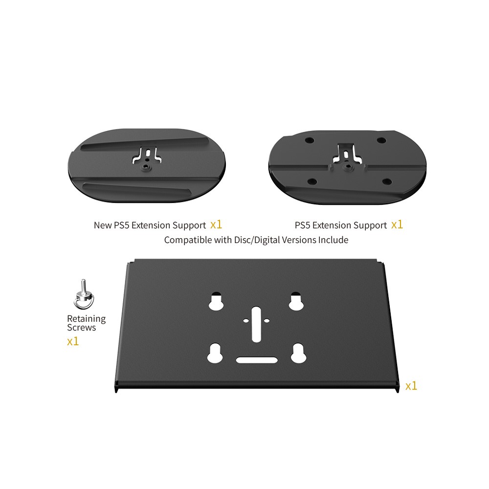 DOBE DOBE PS5 Väggfäste Med Hållare För Handkontroll/Headset