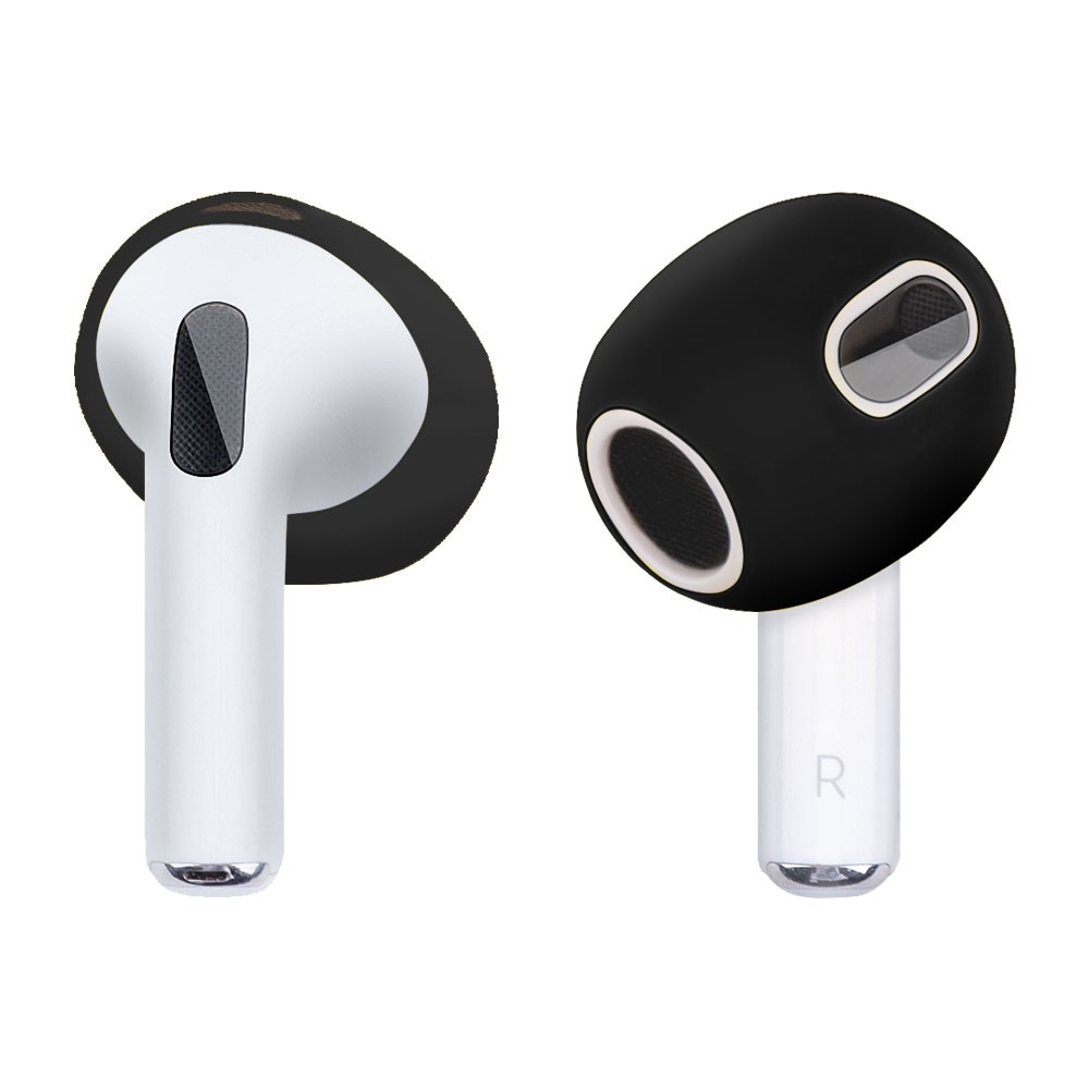  AirPods 3 Silikonskydd Svart