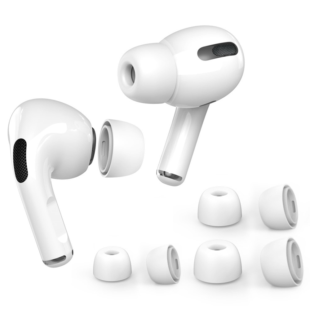 AHASTYLE AHASTYLE AirPods Pro 2/AirPods Pro 3-PACK Öronpluggar Vit