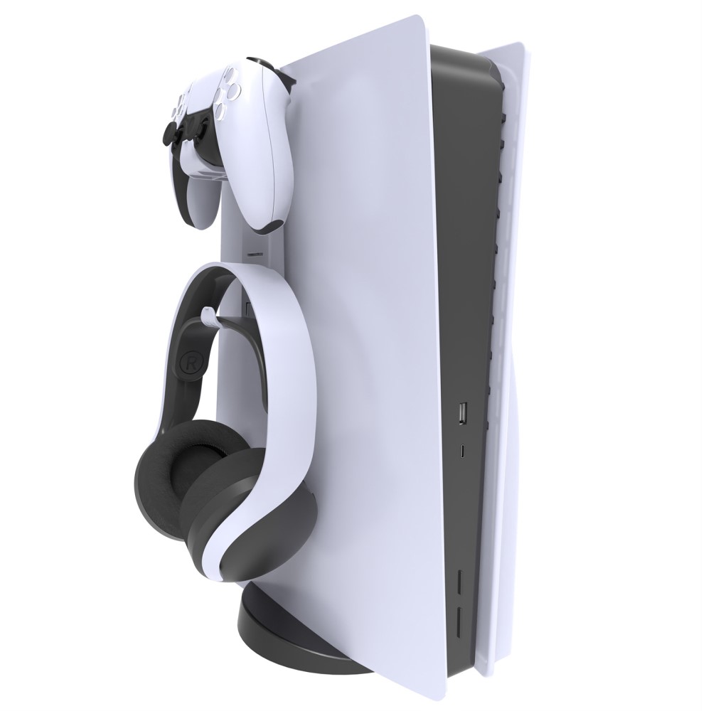  Fäste För PS5/Xbox X Handkontroll / Headset Vit