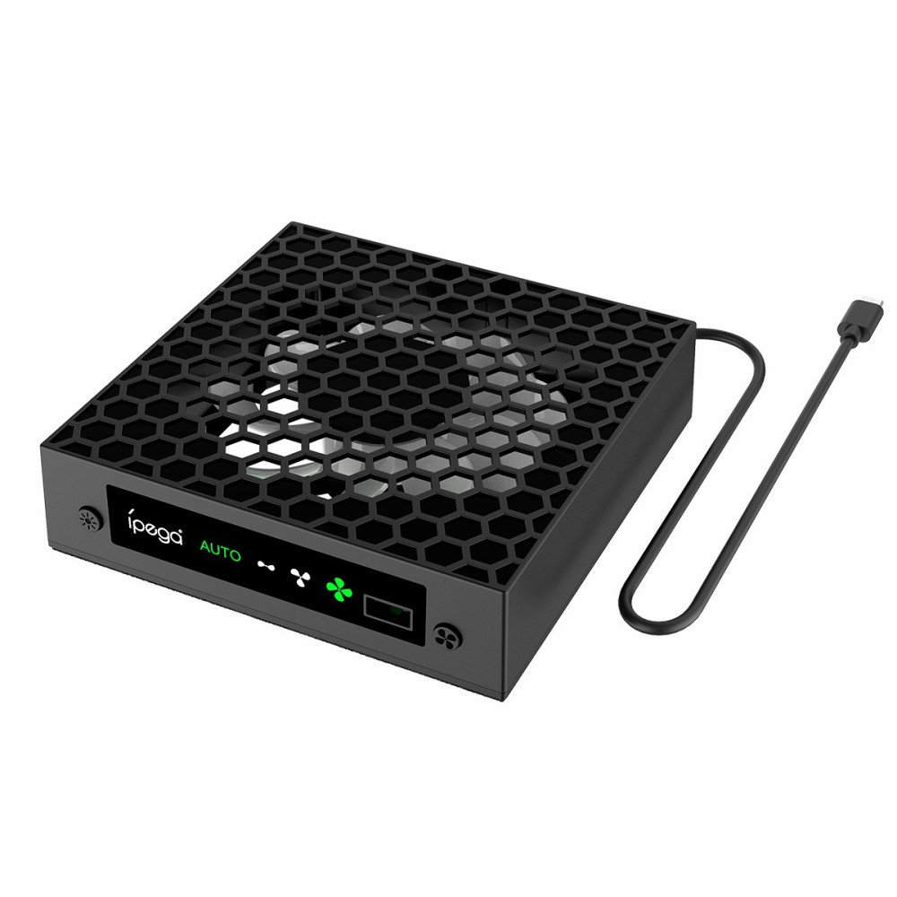 iPega iPega Automatisk Kylfäkt Med Laddare För Xbox X RGB Svart