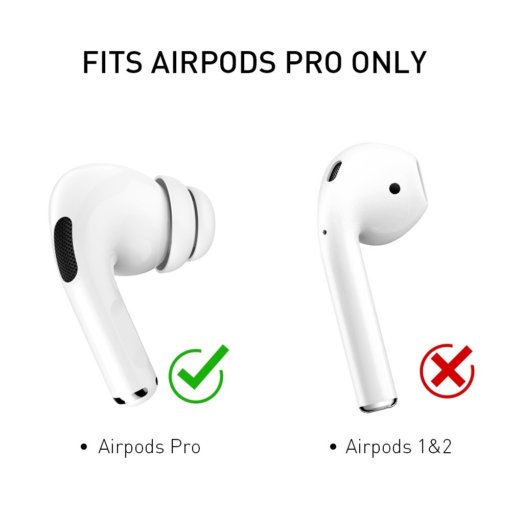 AHASTYLE AHASTYLE AirPods Pro 2/AirPods Pro 2-PACK Öronpluggar Storlek L Vit