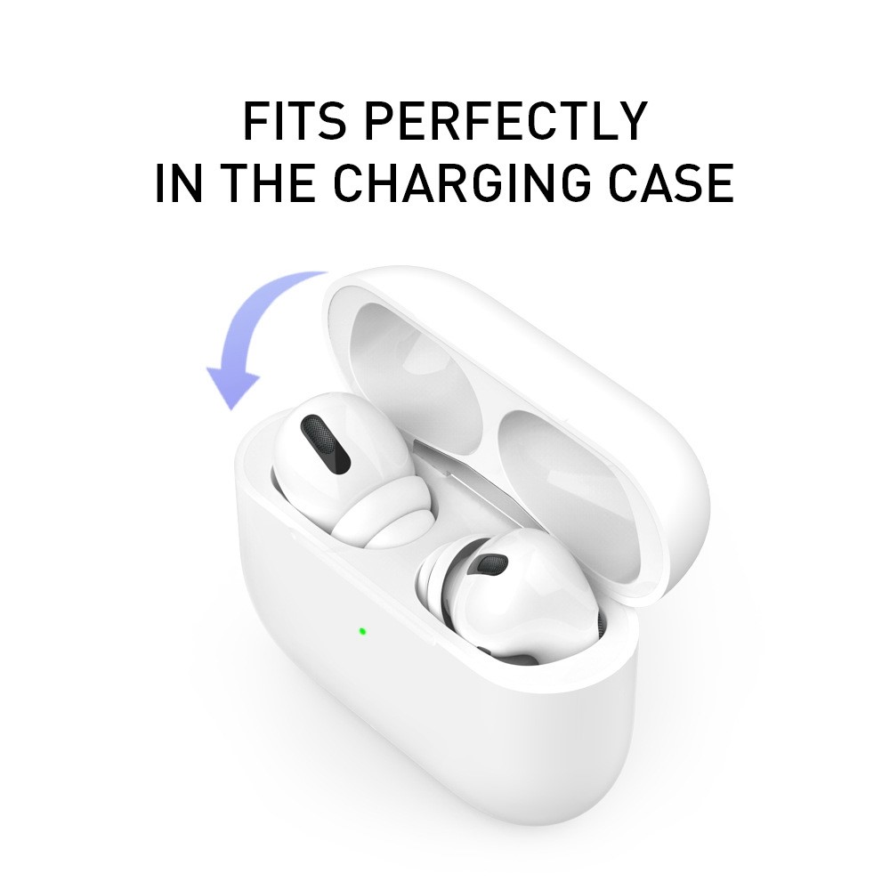 AHASTYLE AHASTYLE AirPods Pro 2/AirPods Pro 2-PACK Öronpluggar Storlek L Vit