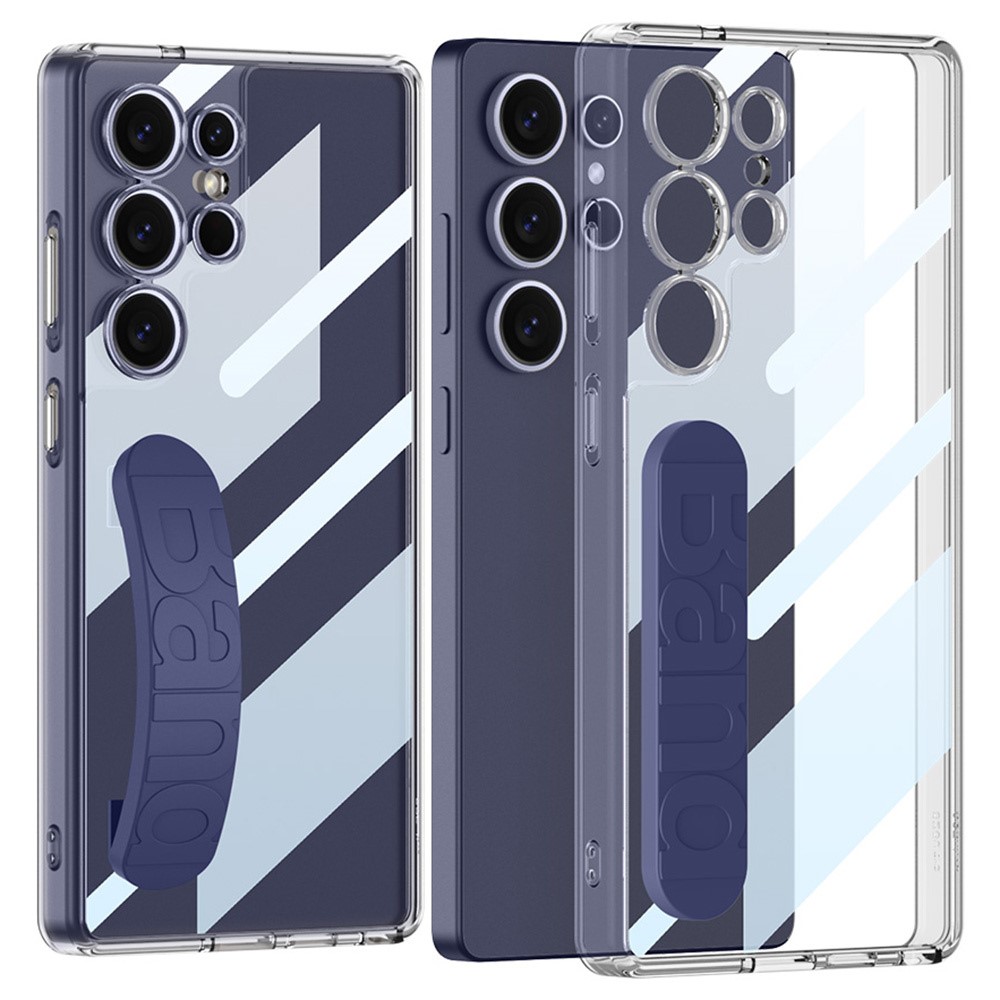 GKK GKK Samsung Galaxy S25 Ultra Skal Hand Strap Hybrid Blå