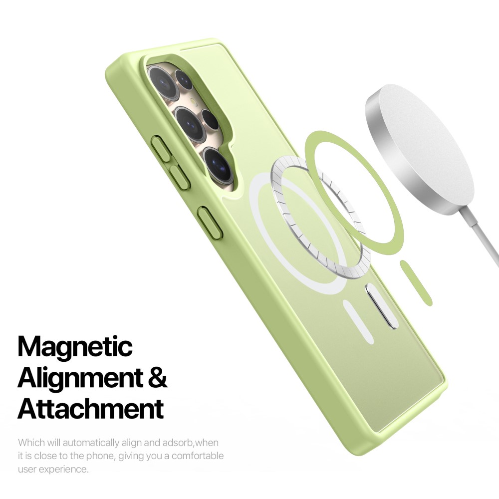 DUX DUCIS DUX DUCIS Galaxy S25 Ultra Skal MagSafe Yind Series Lime