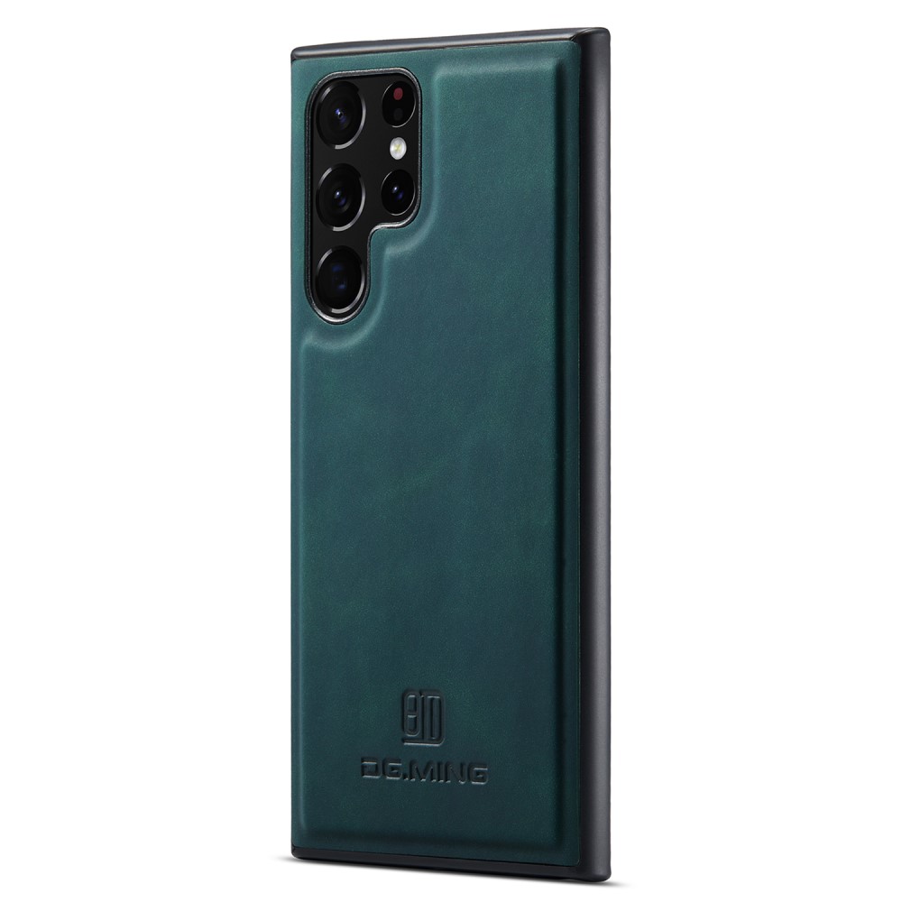 DG.MING DG.MING Samsung Galaxy S25 Ultra Skal Läderbelagt Grön