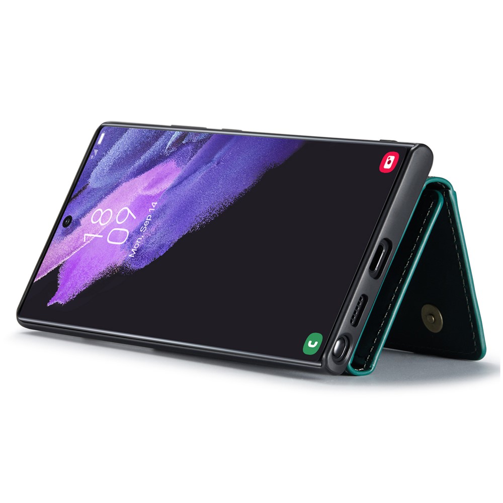 DG.MING DG.MING Galaxy S25 Ultra Skal Med Magnetisk Plånbok Grön