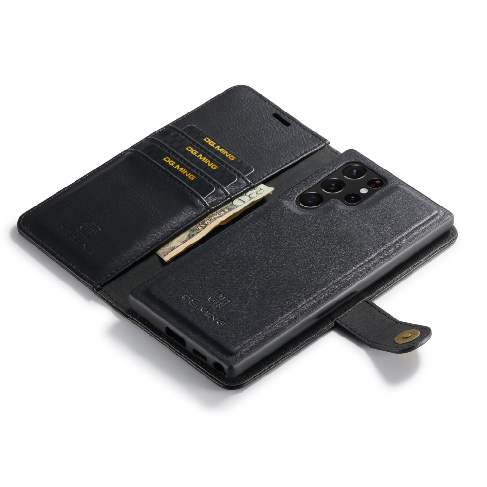 DG.MING DG.MING Galaxy S25 Ultra 2in1 Magnet Fodral / Skal Svart