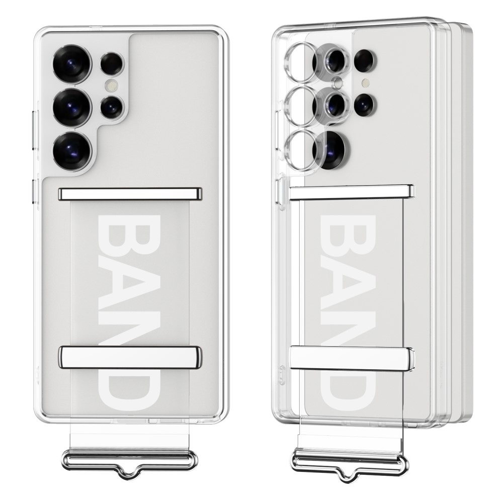 GKK GKK Samsung Galaxy S25 Ultra Skal Med Strap Transparent
