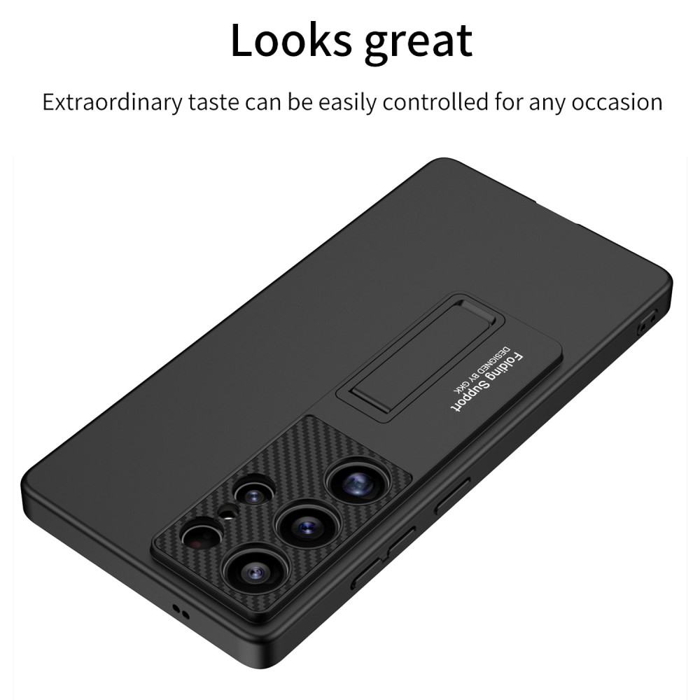 GKK GKK Samsung Galaxy S25 Ultra Skal Kickstand Slim Grön