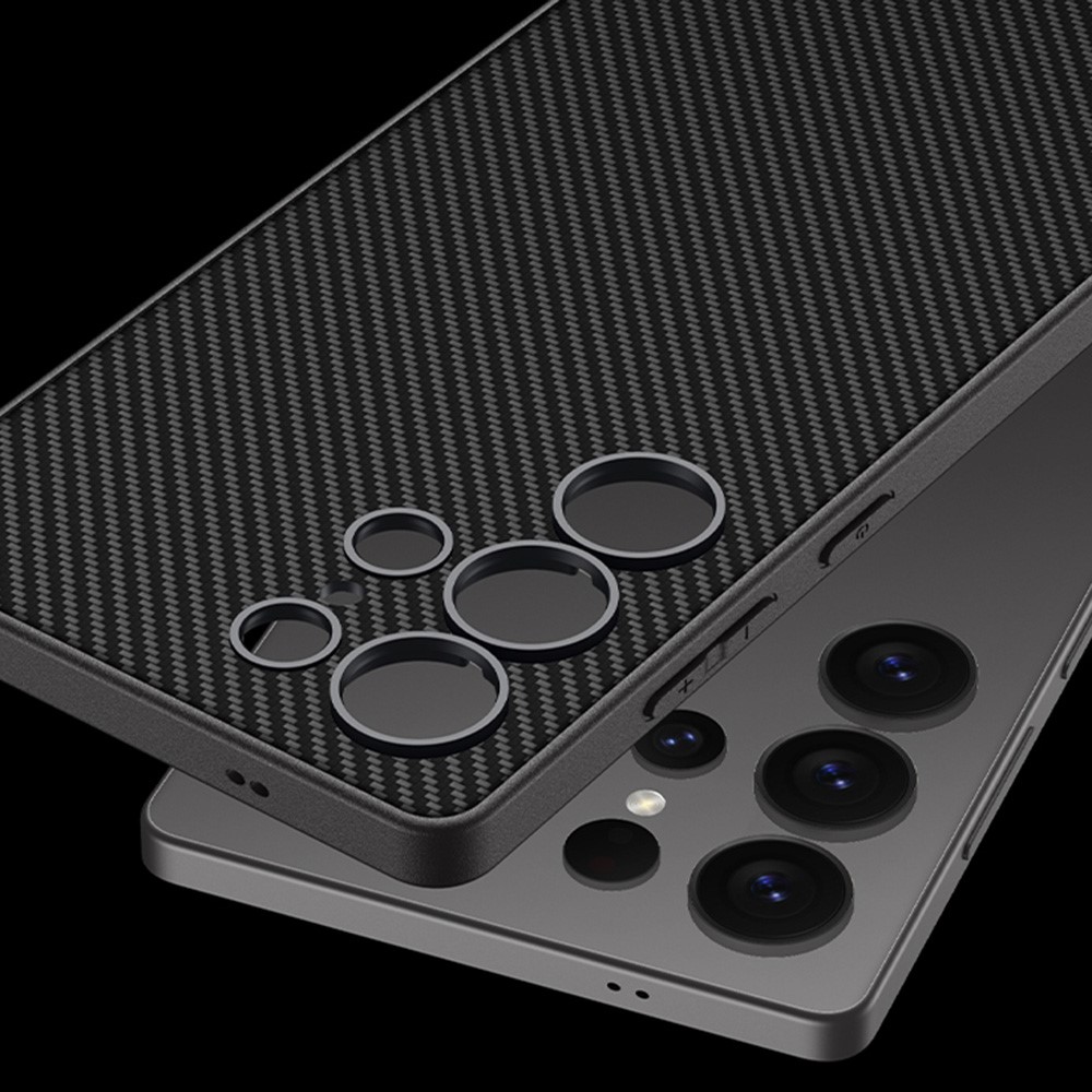 GKK GKK Samsung Galaxy S25 Ultra Skal Hybrid Titanium Grå