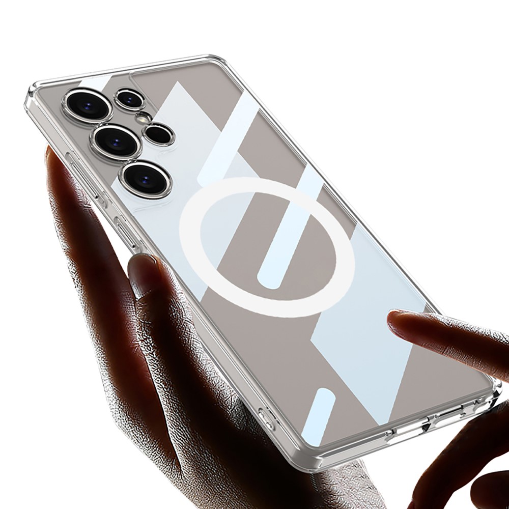 GKK GKK Samsung Galaxy S25 Ultra Skal MagSafe Tonad Svart