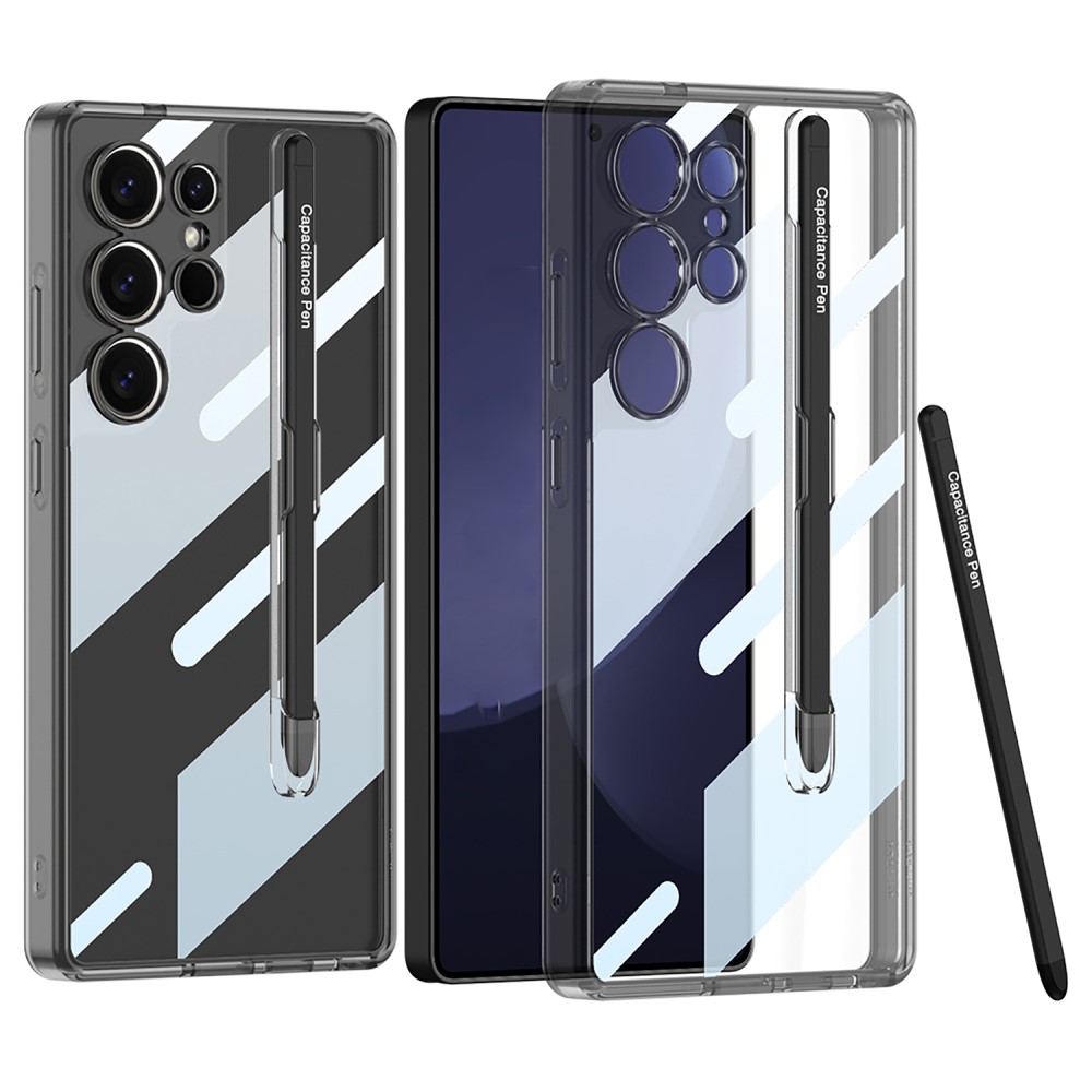 GKK GKK Galaxy S25 Ultra Skal Inkl. Penna Tonad Svart