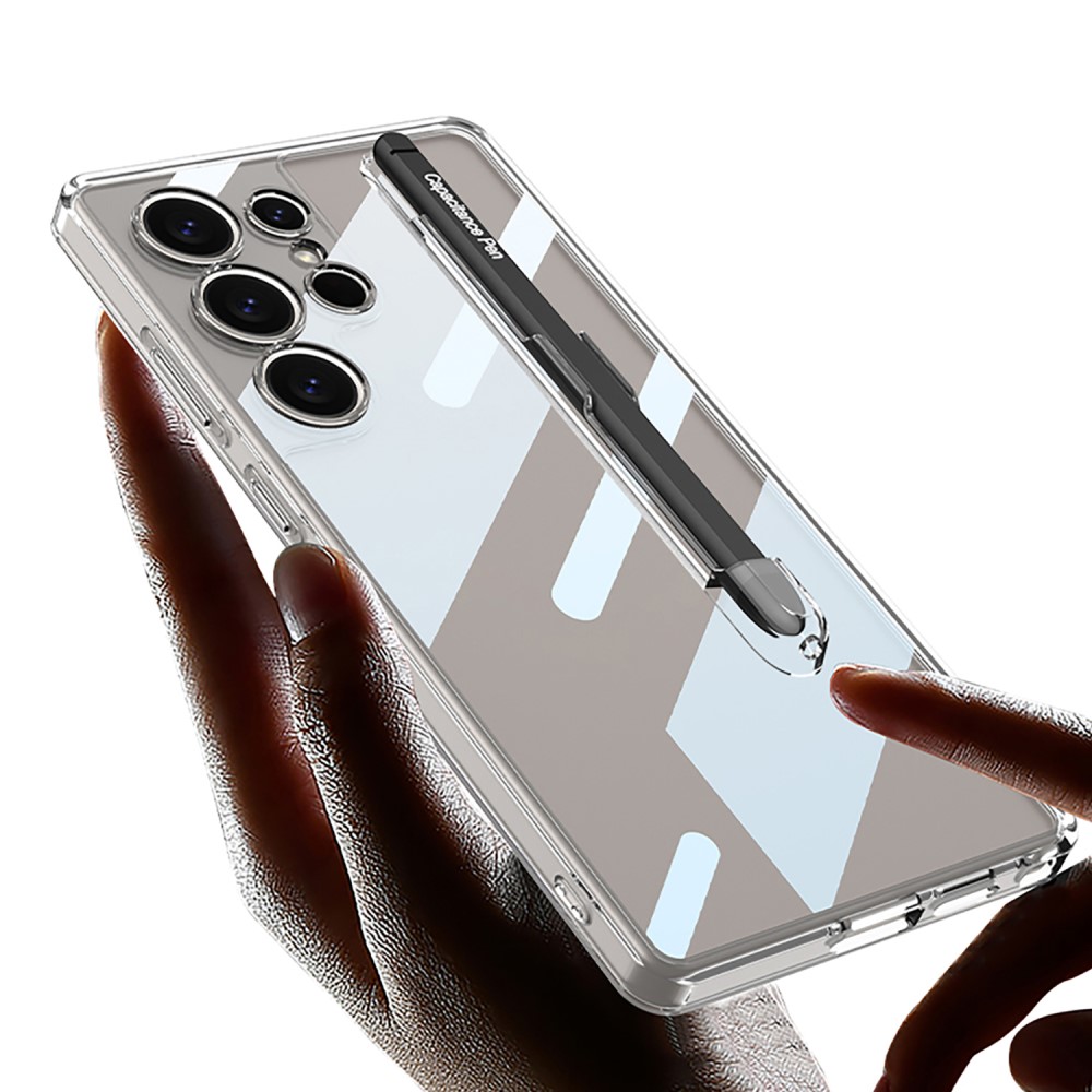 GKK GKK Galaxy S25 Ultra Skal Inkl. Penna Tonad Svart