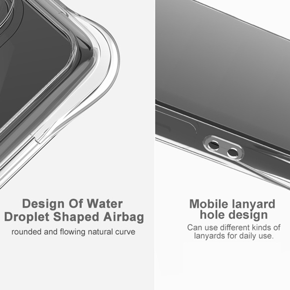 IMAK IMAK Galaxy S25 Ultra Skal Airbag Shockproof Tonad Svart