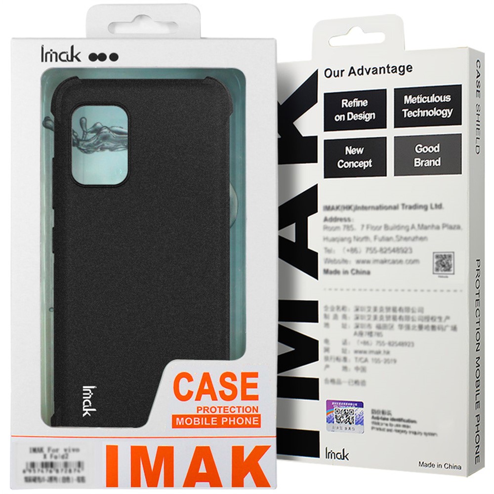 IMAK IMAK Galaxy S25 Ultra Skal Airbag Shockproof Tonad Svart