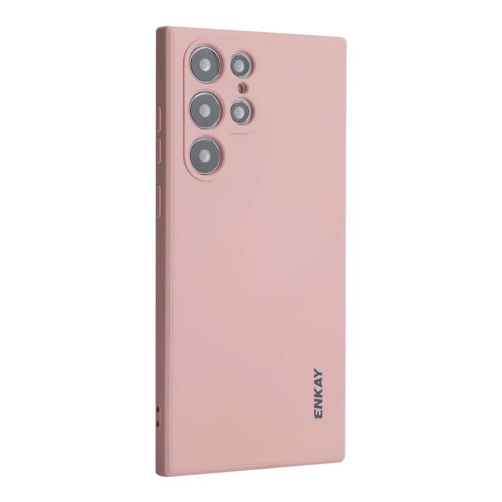 ENKAY ENKAY Samsung Galaxy S25 Ultra Skal Silikon Rosa