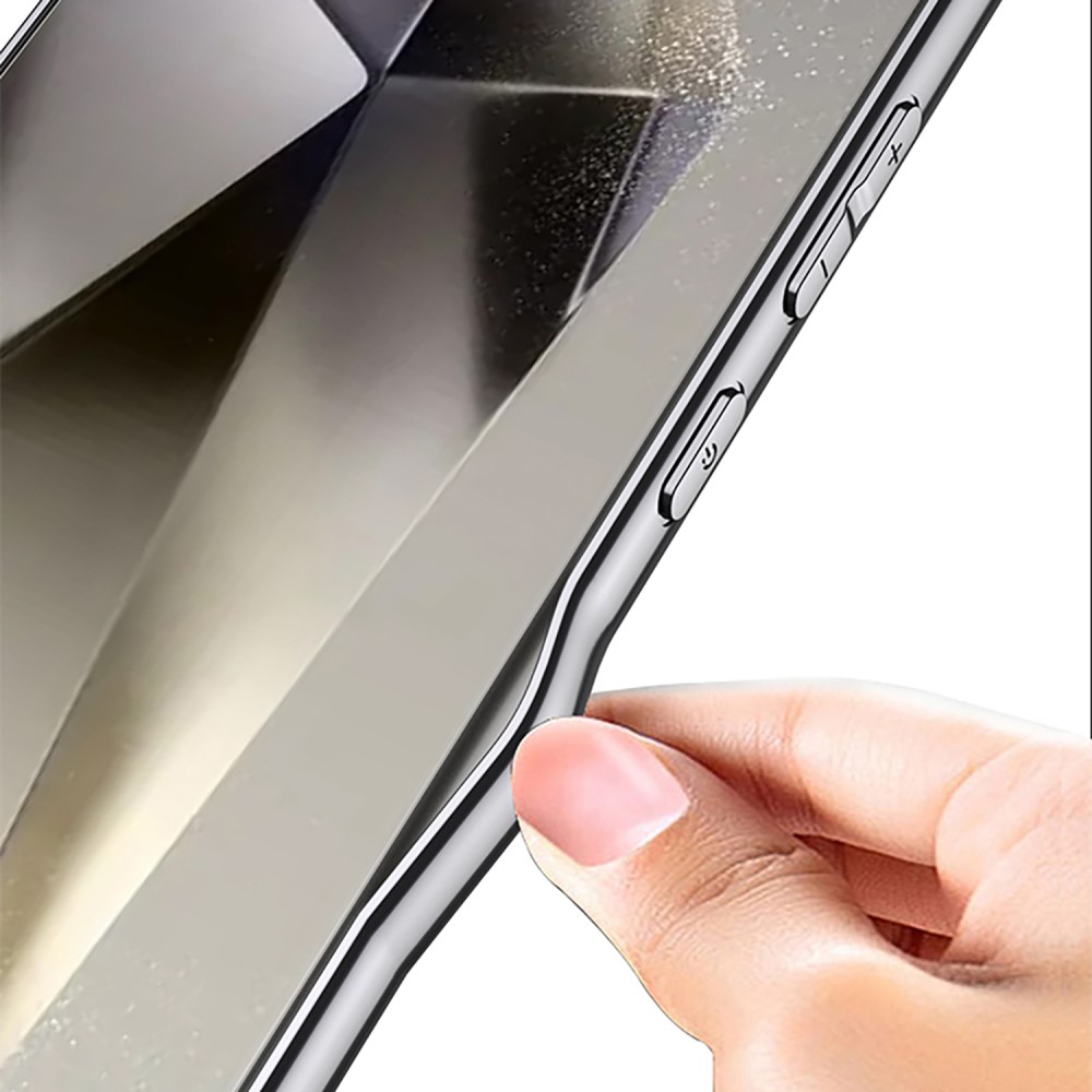 GKK GKK Samsung Galaxy S25 Ultra Skal X Shape Titanium Grey