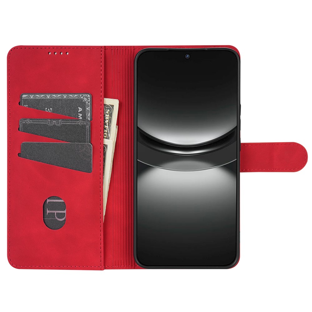 AZNS AZNS Samsung Galaxy S25 Ultra Fodral Läder Röd