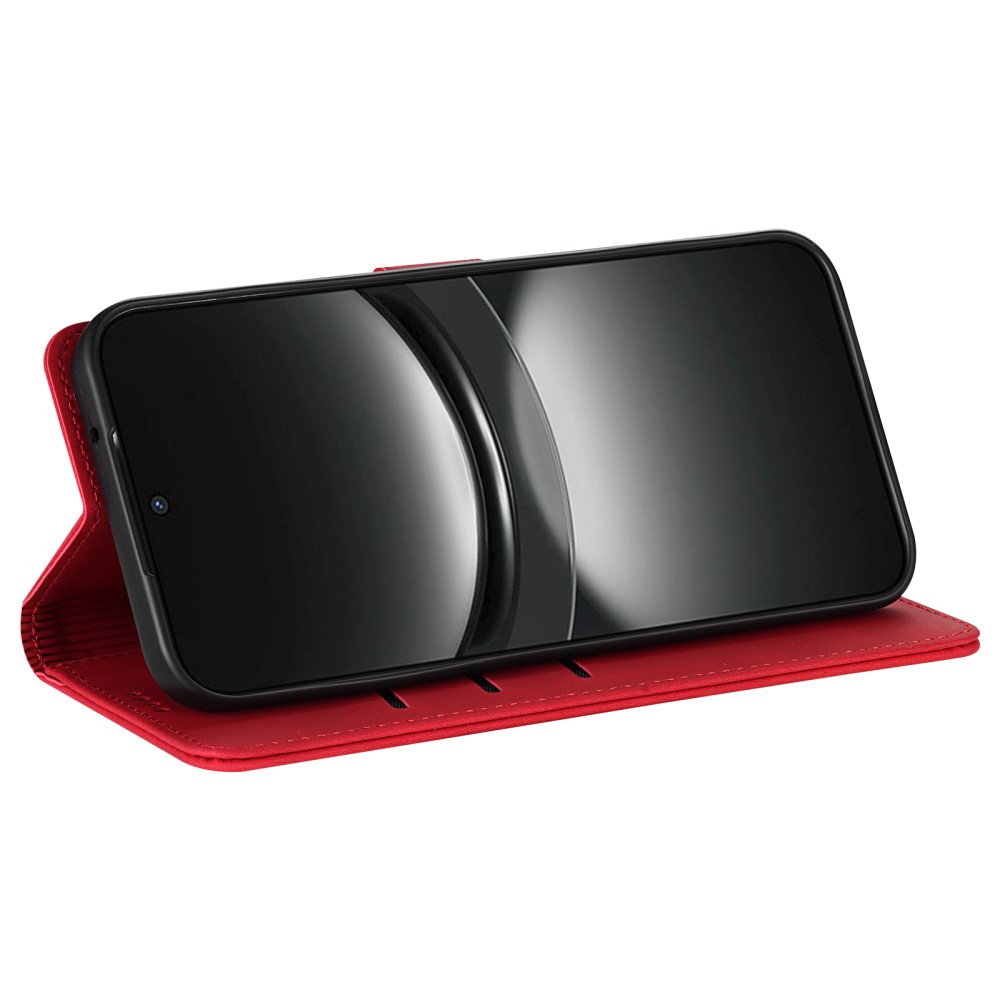 AZNS AZNS Samsung Galaxy S25 Ultra Fodral Läder Röd