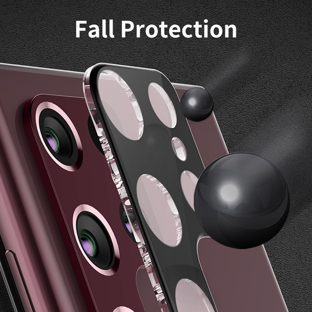 ENKAY ENKAY Samsung Galaxy S25 Ultra Linsskydd Härdat Glas Svart