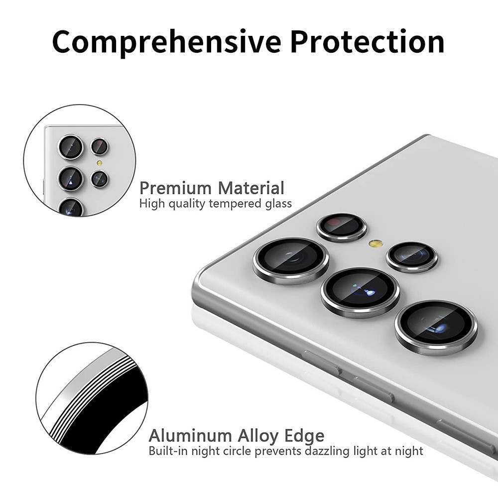 ENKAY ENKAY Samsung Galaxy S25 Ultra Linsskydd Blå