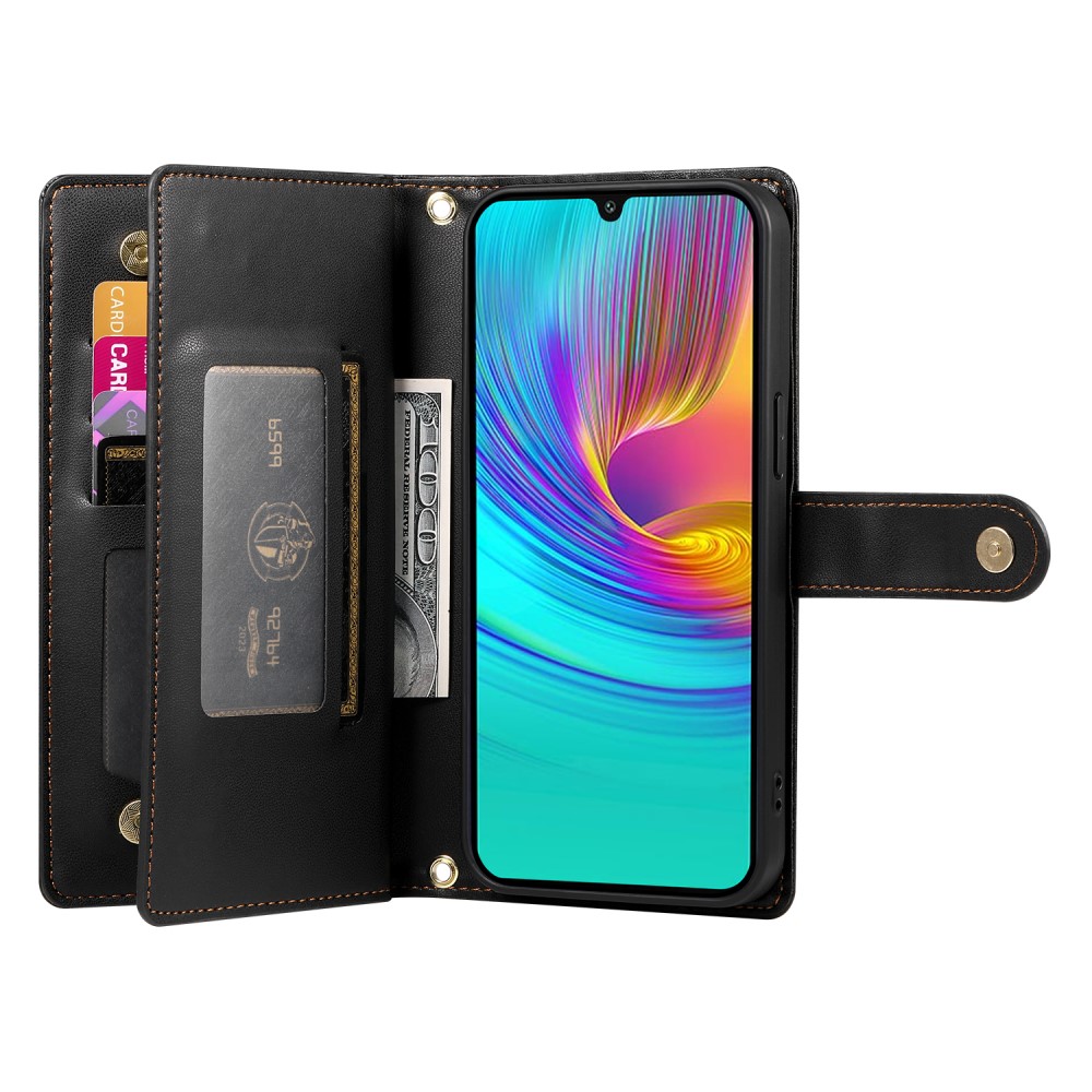  Samsung Galaxy A16 / A26 5G Fodral Med Kortfack Svart