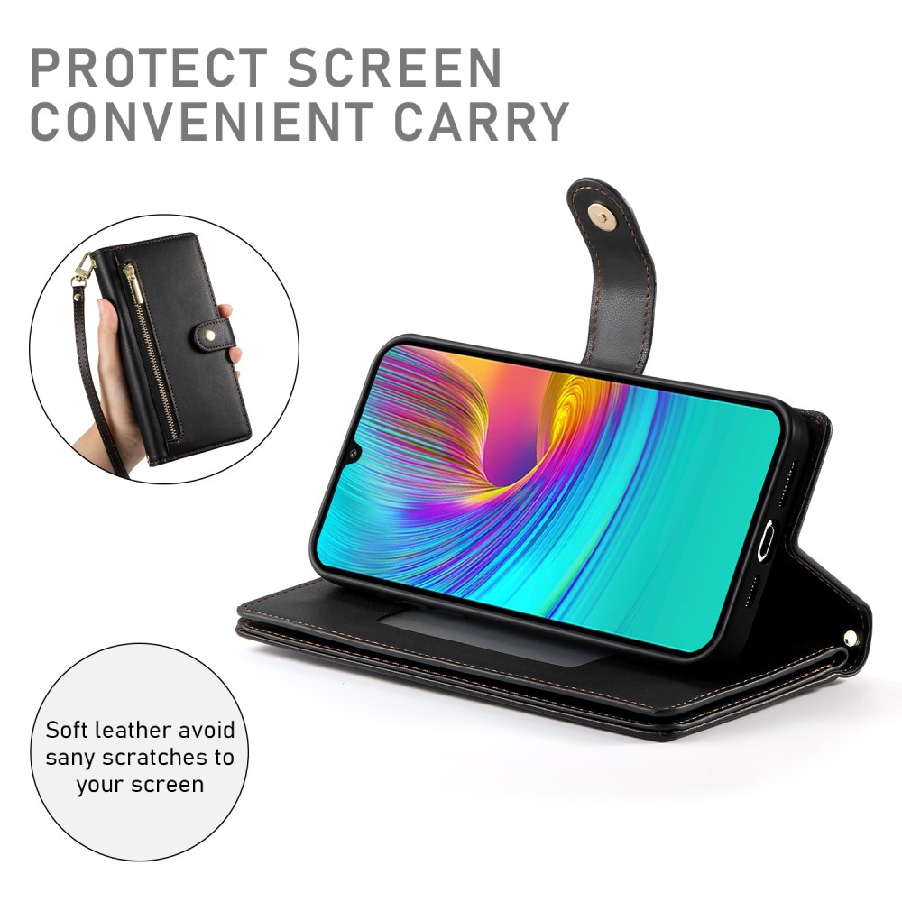  Samsung Galaxy A16 / A26 5G Fodral Med Kortfack Svart
