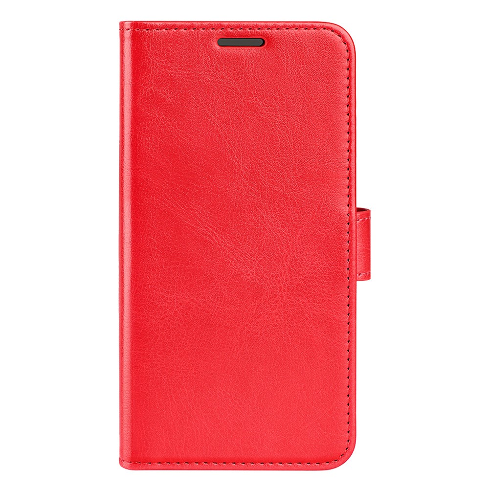  Samsung Galaxy A26 5G Fodral Crazy Horse Läder Röd