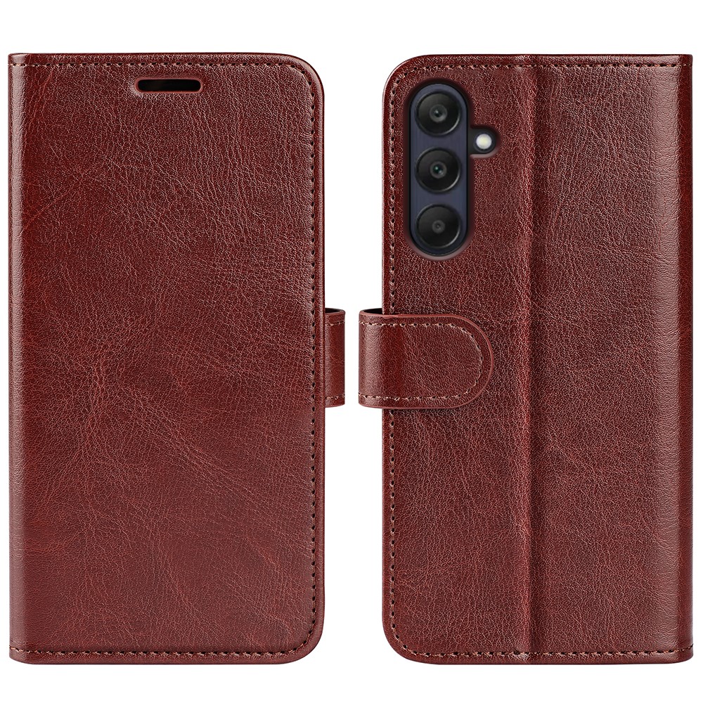  Samsung Galaxy A26 5G Fodral Crazy Horse Läder Brun