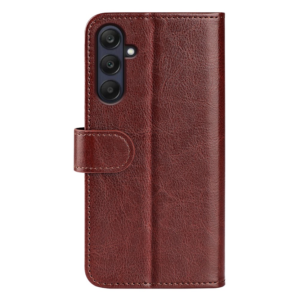  Samsung Galaxy A26 5G Fodral Crazy Horse Läder Brun